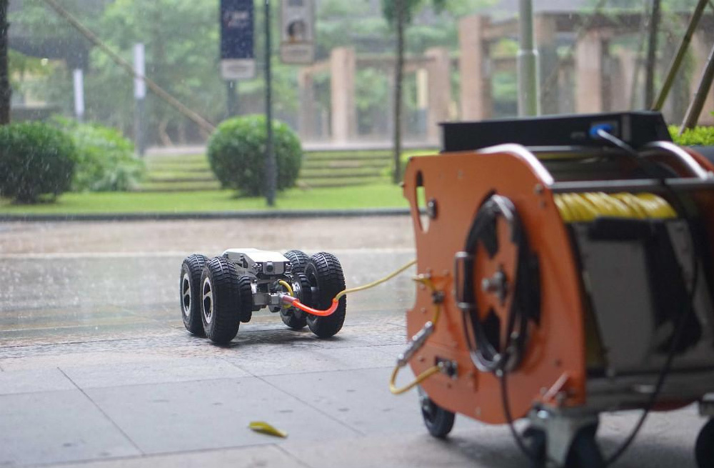 285栖霞管道检测机器人